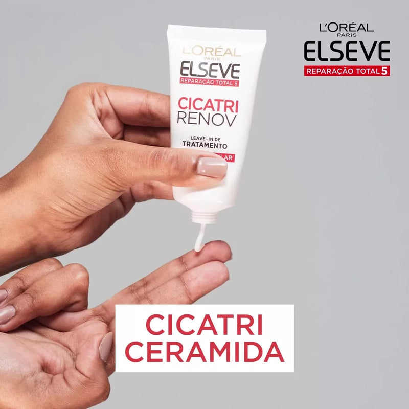 Leave-in de Tratamento L'Oréal Paris Elseve Cicatri Renov, 50ml