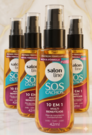 💚 Óleo de Tratamento S.O.S Cachos 10 em 1 42ml | Nutrição, Brilho e Controle do Frizz | Verdan Labs