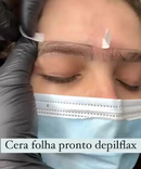 Kit 56 Tiras de Cera para Sobrancelhas e Buço| Depilflax | Depilação Rapida