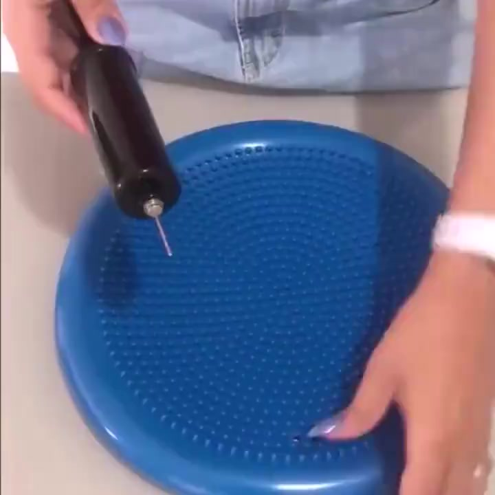 Almofada Disco Equilíbrio 33cm Inflável 200kg Exercícios Fitness Roller Liberação Miofascial Soltura