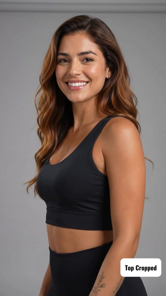 Kit 4 Top Cropped Academia Forro Duplo Microfibra Feminino