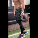 Calça Legging Masculina 2 em 1 com Shorts de Compressão, Bolso para Celular, Academia e Corrida