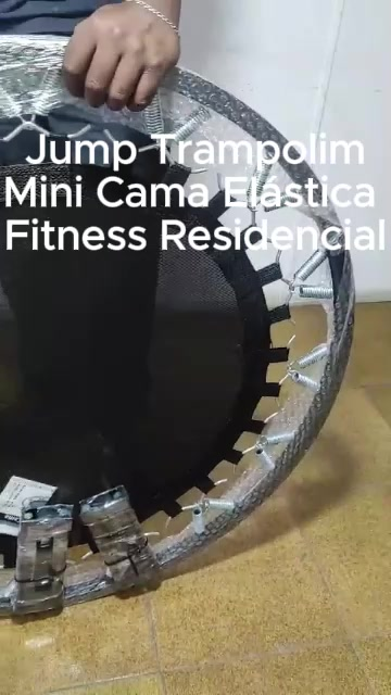 Jump Trampolim Mini Cama Elástica Fitness Profissional Suporta 150 Kg