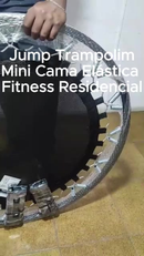 Jump Trampolim Mini Cama Elástica Fitness Profissional Suporta 150 Kg