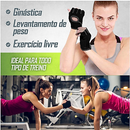 Par De Luva Para Academia Neoprene Treino Musculação Feminina Masculina