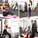 Elástico Extensor de Exercícios Pull Reducer Multi Função Academia Em Casa Uso Profissional