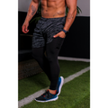 Calça Legging Masculina 2 em 1 com Shorts de Compressão, Bolso para Celular, Academia e Corrida