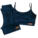 Conjunto Fitness - Shorts com bolso e Top de alça