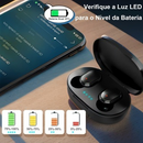 Fones de ouvido sem fio Bluetooth compactos Xiaomi Redmi Airdots com Estojo Recarregável