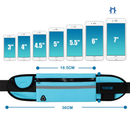 Bolsa Pochete Unissex Esportiva Impermeável Fitness Para Celular Objetos e ÁguaHH UTILIDADES