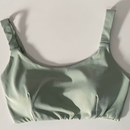 Top Academia Fitness Duplo Poliamida Alça Grossa Com Sustentação