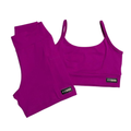 Conjunto Fitness - Shorts com bolso e Top de alça