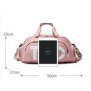 Mala Esportiva Academia Unissex Transversal e Mochila