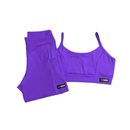 Conjunto Fitness - Shorts com bolso e Top de alça