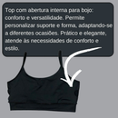 Conjunto Fitness - Shorts com bolso e Top de alça