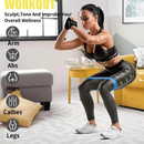 kit 5 Faixas Elástica de Resistência para yoga Pilates Treino Academia