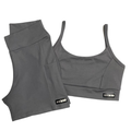Conjunto Fitness - Shorts com bolso e Top de alça