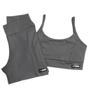Conjunto Fitness - Shorts com bolso e Top de alça