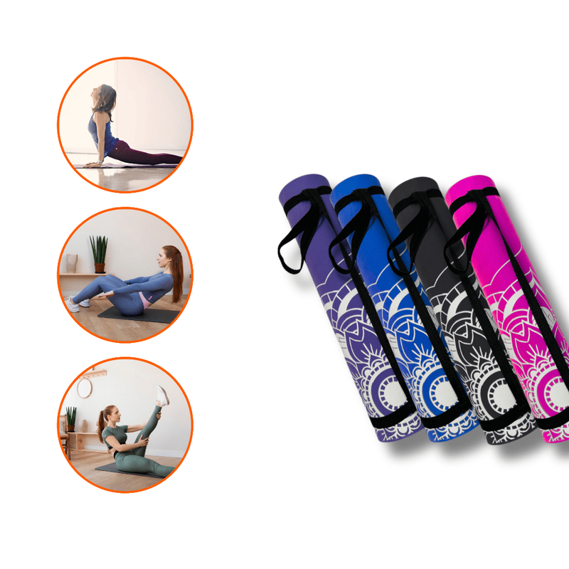 Colchonete Tapete EVA 180cm X 50cm X 5mmm YOGA PILATES FITNESS ESTAMPADO