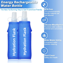 500ml Soft Silicone Dobrável Garrafa de Água Esporte Correndo Ao Ar Livre Viajando Correndo Chaleira Hidratação Pack Bag