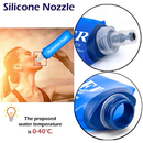 500ml Soft Silicone Dobrável Garrafa de Água Esporte Correndo Ao Ar Livre Viajando Correndo Chaleira Hidratação Pack Bag