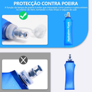 500ml Soft Silicone Dobrável Garrafa de Água Esporte Correndo Ao Ar Livre Viajando Correndo Chaleira Hidratação Pack Bag