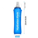 500ml Soft Silicone Dobrável Garrafa de Água Esporte Correndo Ao Ar Livre Viajando Correndo Chaleira Hidratação Pack Bag