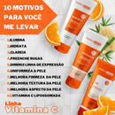 Kit Skincare Vitamina C Sabonete+Esfoliante+Gel Hidratante+Serum Clareador Dermachem