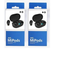 Fones de ouvido sem fio Bluetooth compactos Xiaomi Redmi Airdots com Estojo Recarregável