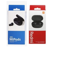 Fones de ouvido sem fio Bluetooth compactos Xiaomi Redmi Airdots com Estojo Recarregável