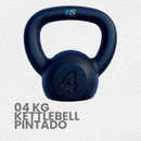 Kettlebell Pintado 4kg a 16kg Fitness Crossfit Treino Funcional Musculação Agachamento Casa