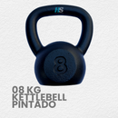 Kettlebell Pintado 4kg a 16kg Fitness Crossfit Treino Funcional Musculação Agachamento Casa