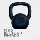 Kettlebell Pintado 4kg a 16kg Fitness Crossfit Treino Funcional Musculação Agachamento Casa