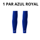 1 Par de Manguito Proteção Uv 45+ Braço Vôlei Basquete Futebol Triathlon Corrida Ciclismo Original Fenix