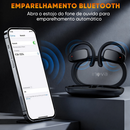 INOVA Fone de Ouvido Bluetooth Esportivo com 36h de Bateria