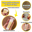 Kit 56 Tiras de Cera para Sobrancelhas e Buço| Depilflax | Depilação Rapida