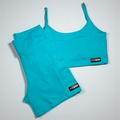 Conjunto Fitness - Shorts com bolso e Top de alça