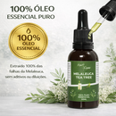 Óleo Essencial De Melaleuca 100% Puro 30ml Contra Micose Acne
