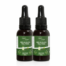 Óleo Essencial de Melaleuca 100% Puro 30ml – Tea Tree Purificante para Pele, Unhas e Cabelos