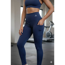 Calça Legging Feminina Fitness Suplex Cintura Alta Com Bolso