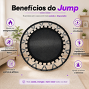 Jump Trampolim Mini Cama Elástica Fitness Profissional Suporta 150 Kg