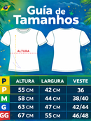 T-shirt Camiseta Do Brasil Camisa Feminina Estampada Lançamento Copa Envio Imediato