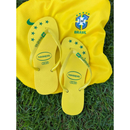 Chinelo De Dedo Feminino Brasil Varias Cores Bandeirinha Copa 2026