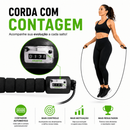 Kit Treine Em Casa Completo Elástico Extensor Cross Tube + Kit com 5 Faixa + Corda de Pular