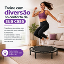 Jump Trampolim Mini Cama Elástica Fitness Profissional Suporta 150 Kg