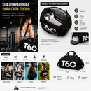 Mala Esportiva Academia Unissex Transversal e Mochila