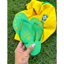 Chinelo Feminino Brasil Copa 2026 🇧🇷 | Conforto, Estilo e Cores Exclusivas