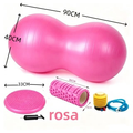 Almofada Disco Equilíbrio 33cm Inflável 200kg Exercícios Fitness Roller Liberação Miofascial Soltura