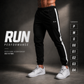 Calça Jogger Run P ao G4 Tactel com Elastano para Treino Esportiva Masculina Original com Punho