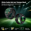 Smartwatch GPS BETTDOW com aplicativo de IA integrado, 100 modos esportivos, resistência à água de 3 ATM e tela AMOLED